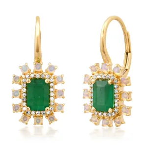 Emerald Drop Earrings