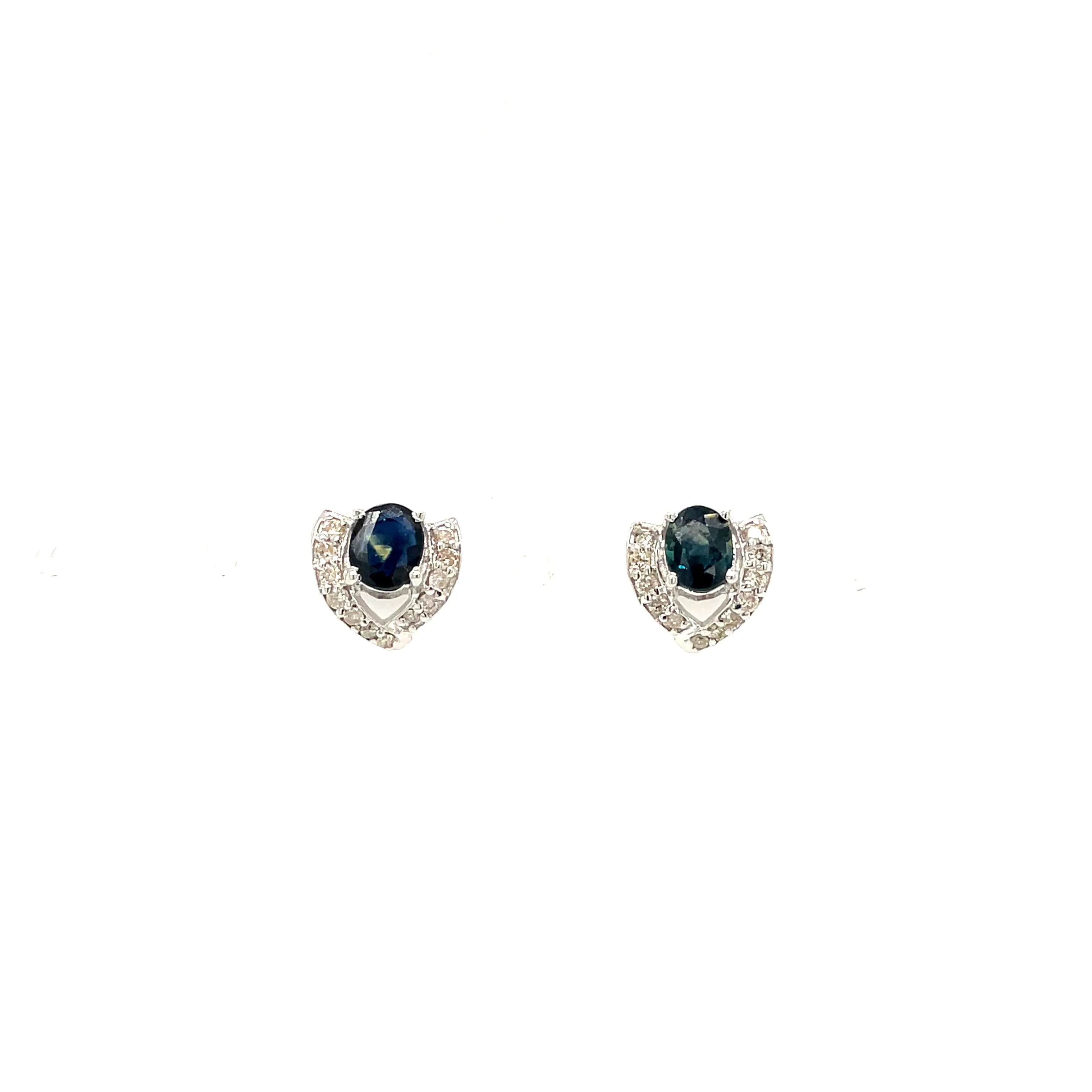 Emerald Earring in .925 Sterling Silver - KST 56354