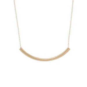 Enewton - Bliss Bar Textured 16in Necklace - Gold