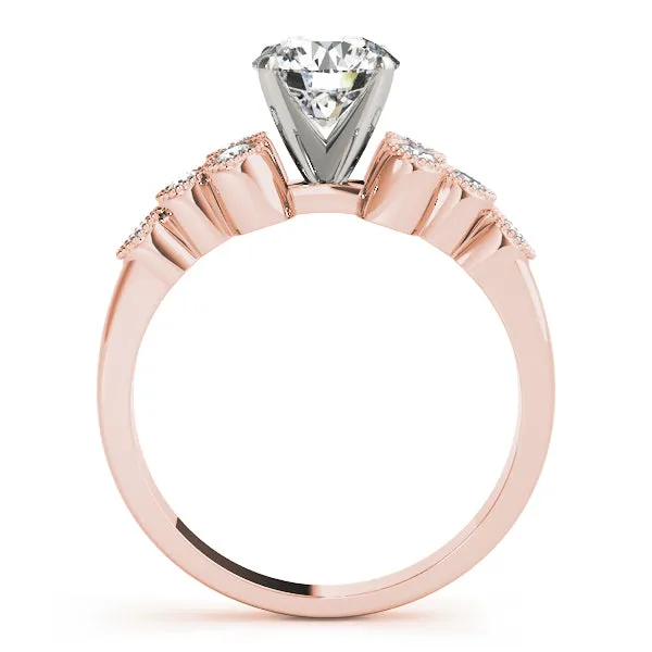 Engagement Rings Cluster Sides - TN84256