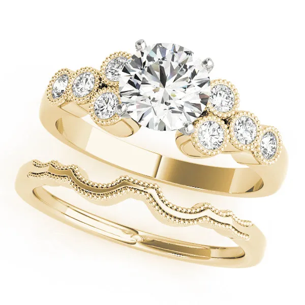 Engagement Rings Cluster Sides - TN84256