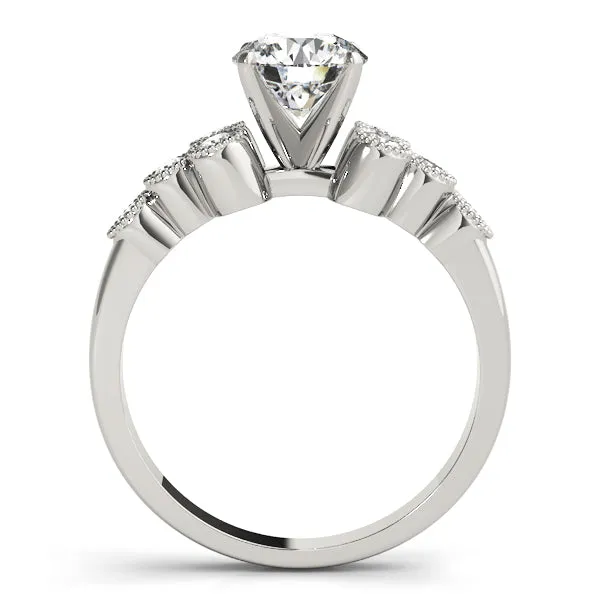Engagement Rings Cluster Sides - TN84256