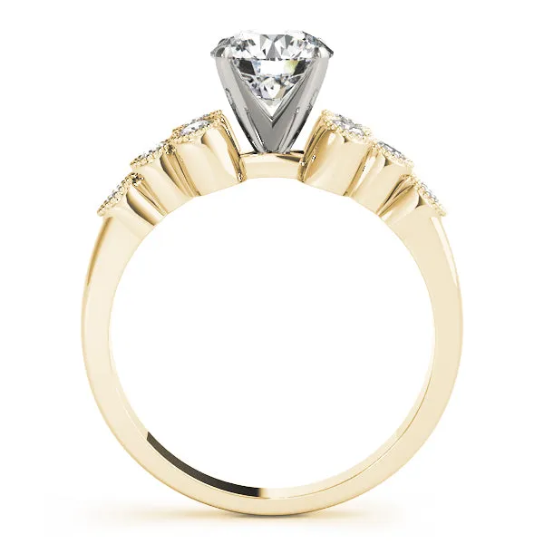 Engagement Rings Cluster Sides - TN84256