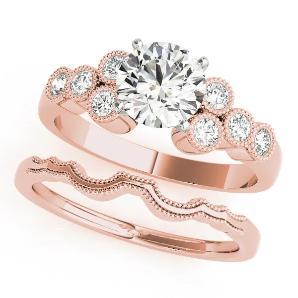 Engagement Rings Cluster Sides - TN84256