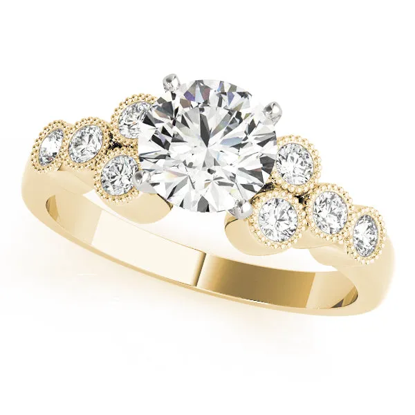 Engagement Rings Cluster Sides - TN84256