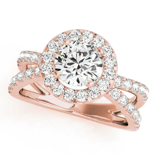 Engagement Rings Halo Round - TN84322