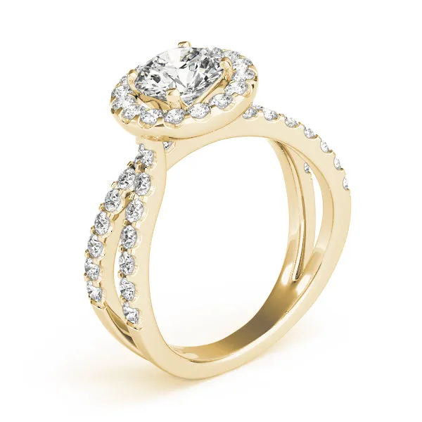 Engagement Rings Halo Round - TN84322