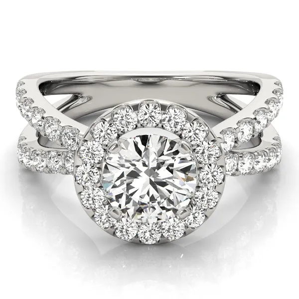 Engagement Rings Halo Round - TN84322
