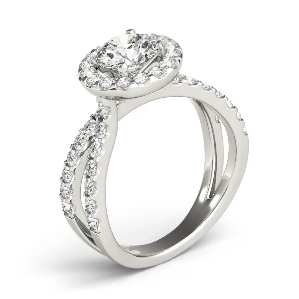 Engagement Rings Halo Round - TN84322