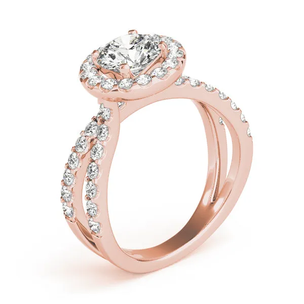 Engagement Rings Halo Round - TN84322