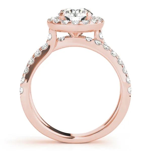 Engagement Rings Halo Round - TN84322