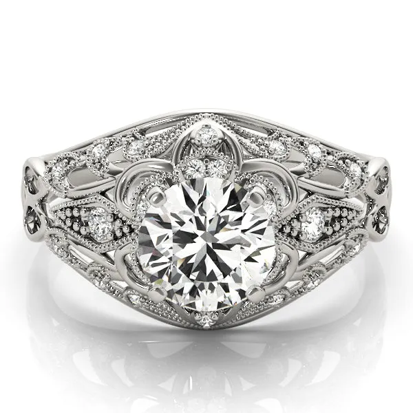 Engagement Rings Halo Round - TN84670