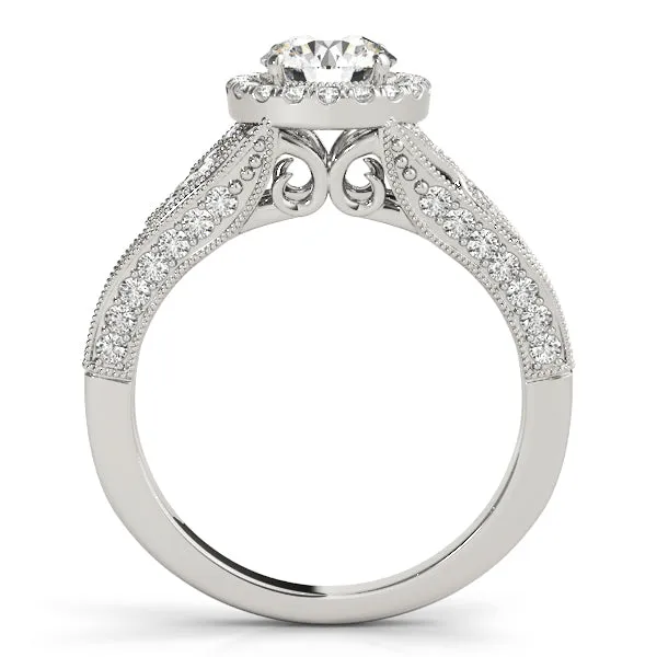Engagement Rings Halo Round - TN84673