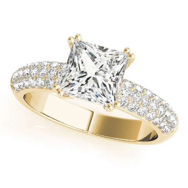 Engagement Rings Pave - TN50358-E