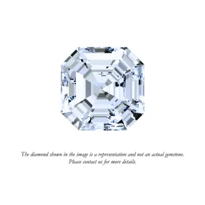 Estate Loose Asscher Diamond 0.54 Carats