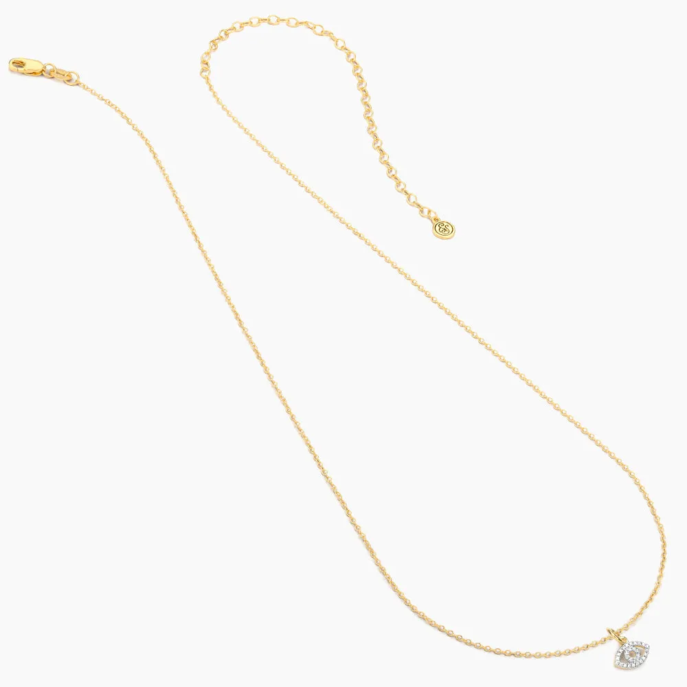 Eye on the Prize Pendant Necklace