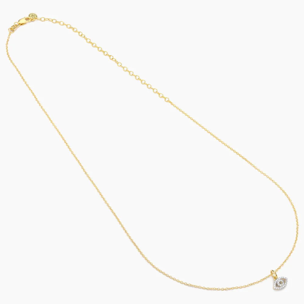 Eye on the Prize Pendant Necklace