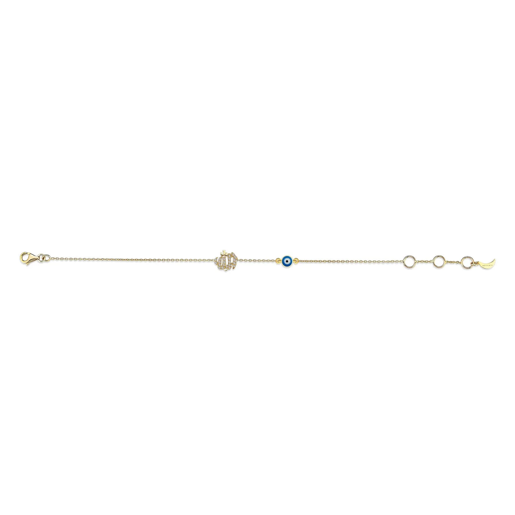 FAITH BRACELET WITH NAZAR CHARM