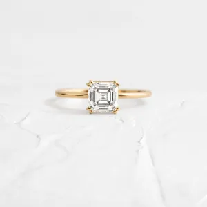 Filament Ring, Asscher Cut