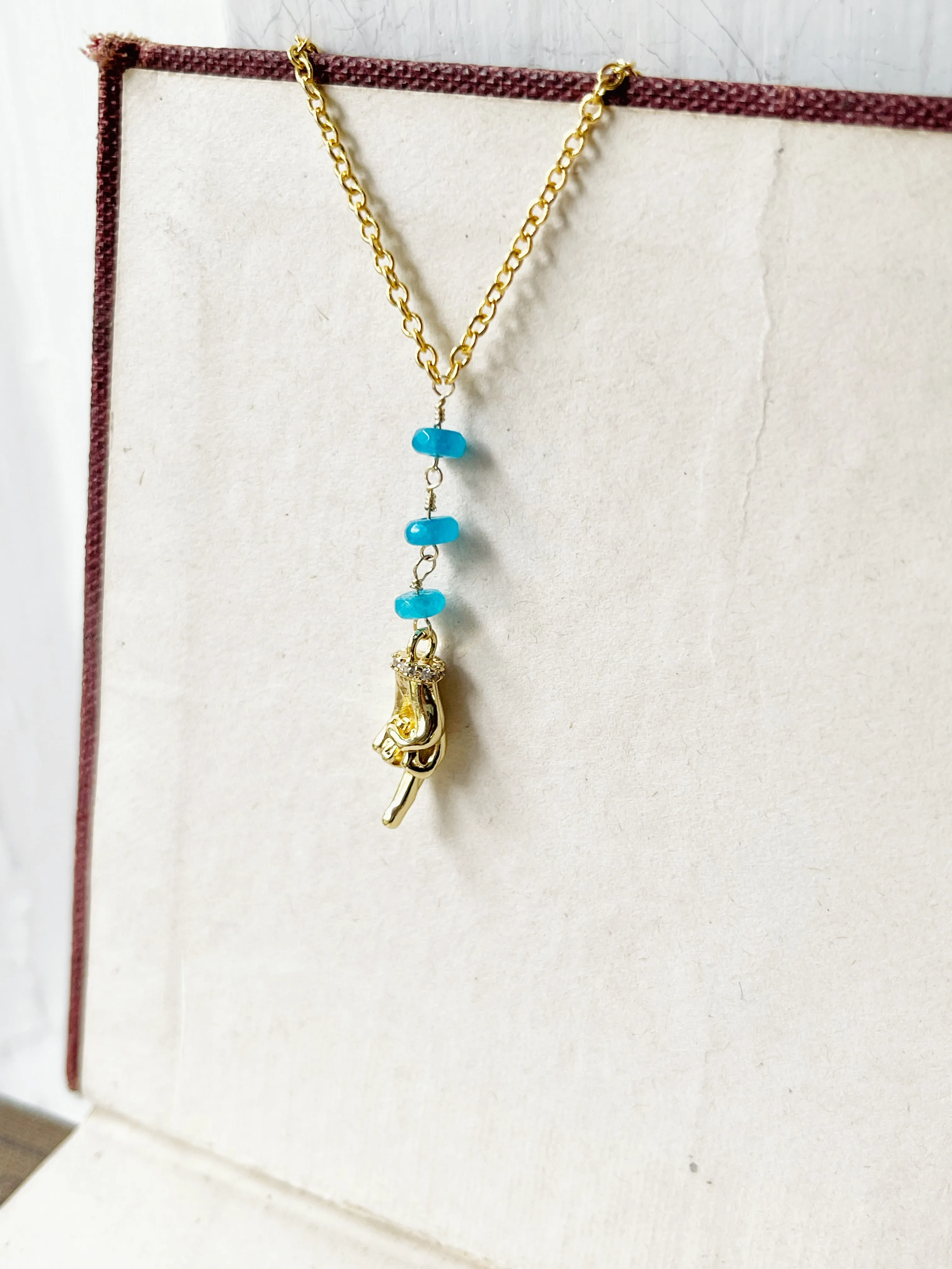 Fuck You Greg Abbott Necklace