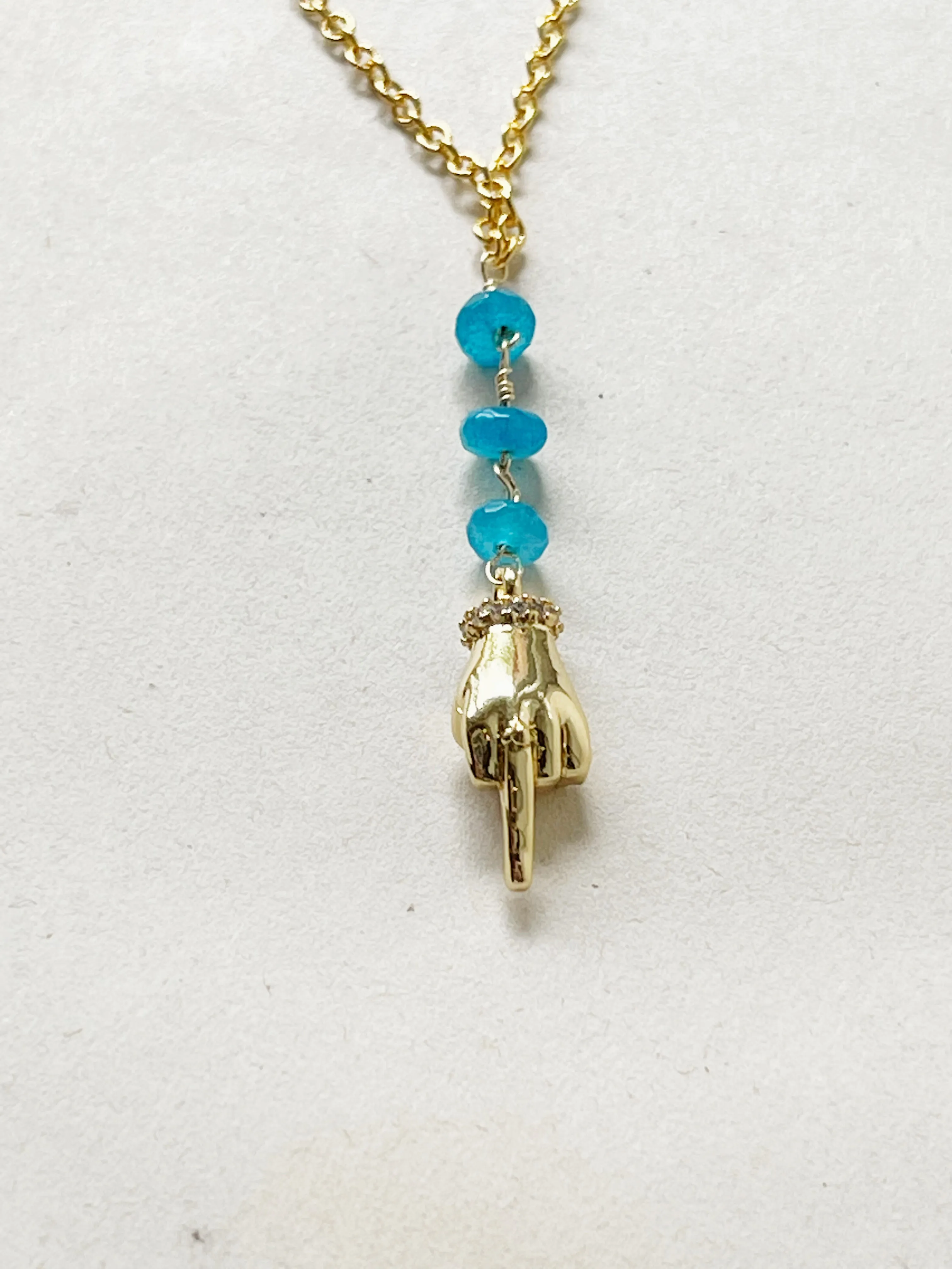 Fuck You Greg Abbott Necklace