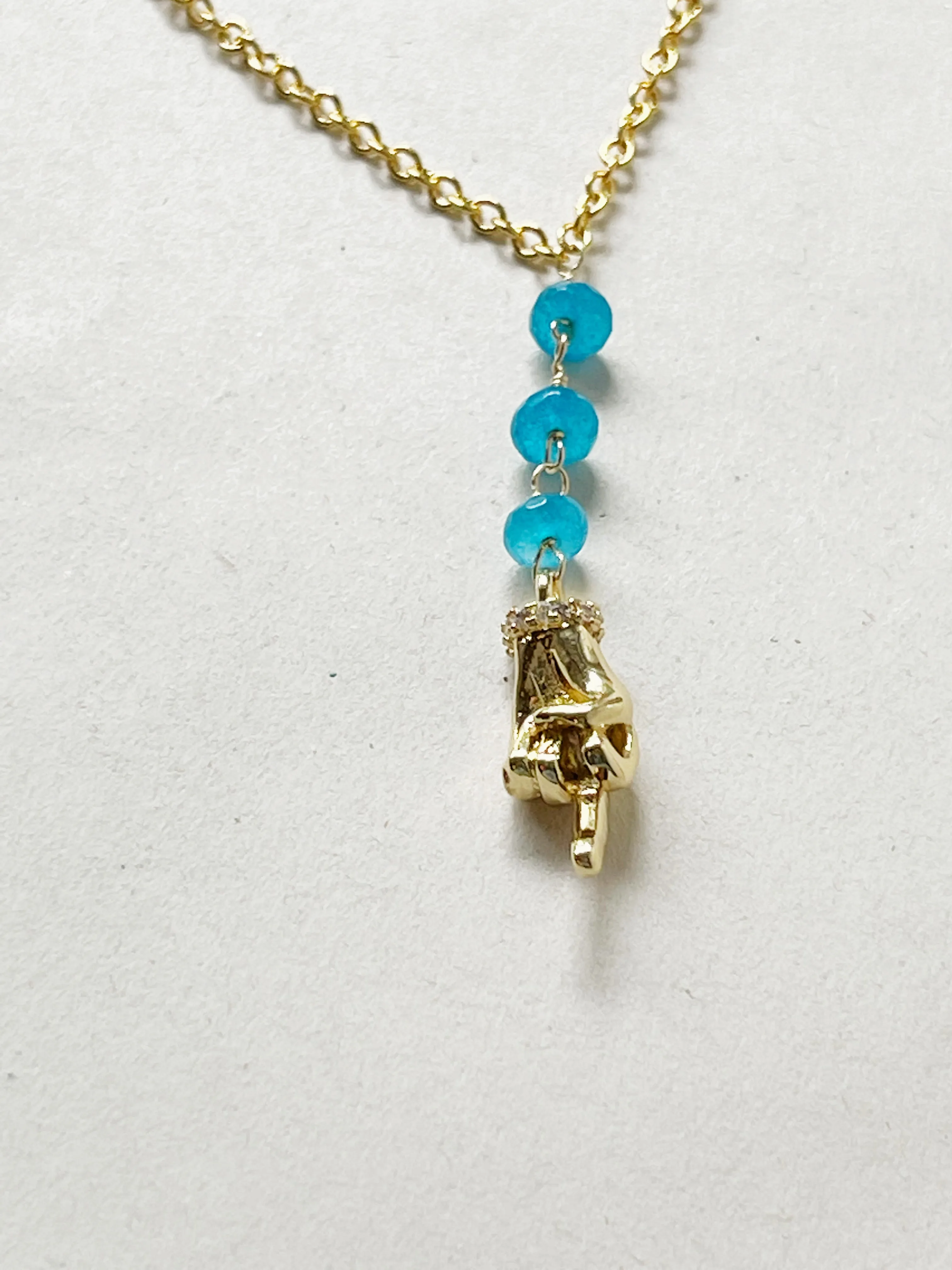 Fuck You Greg Abbott Necklace