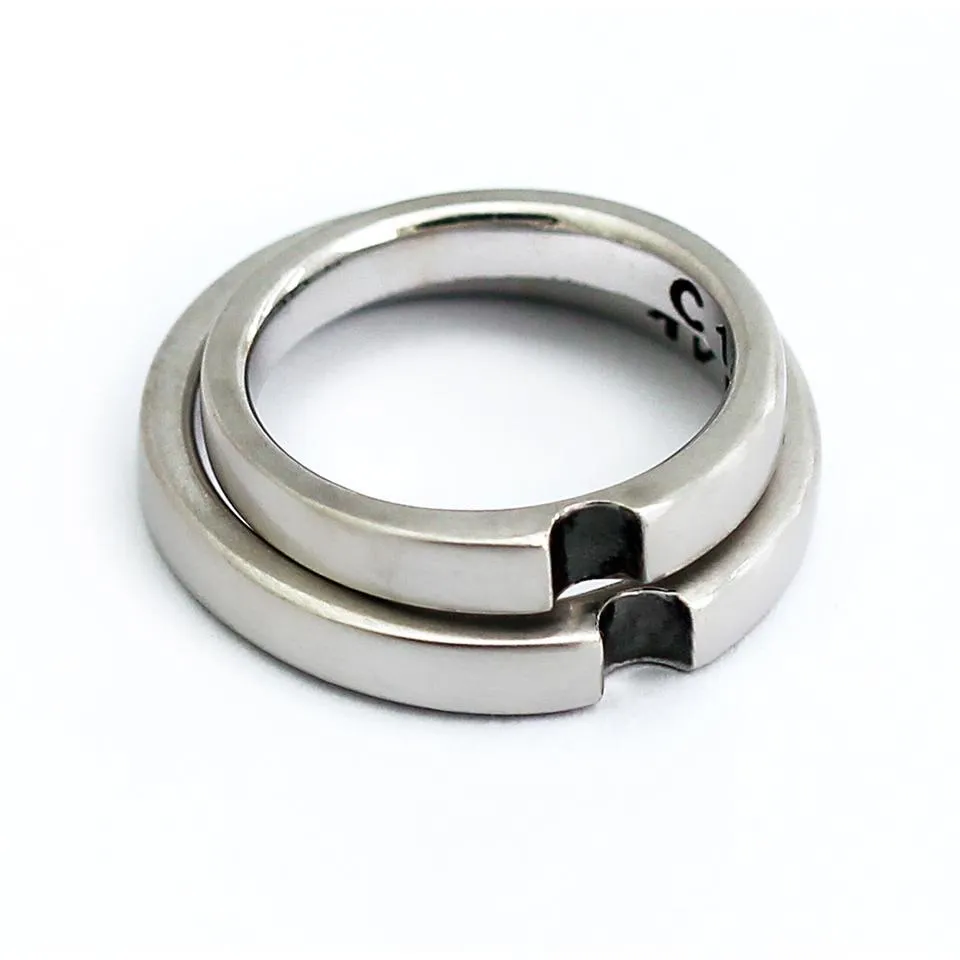 Fullmoon ring set bands