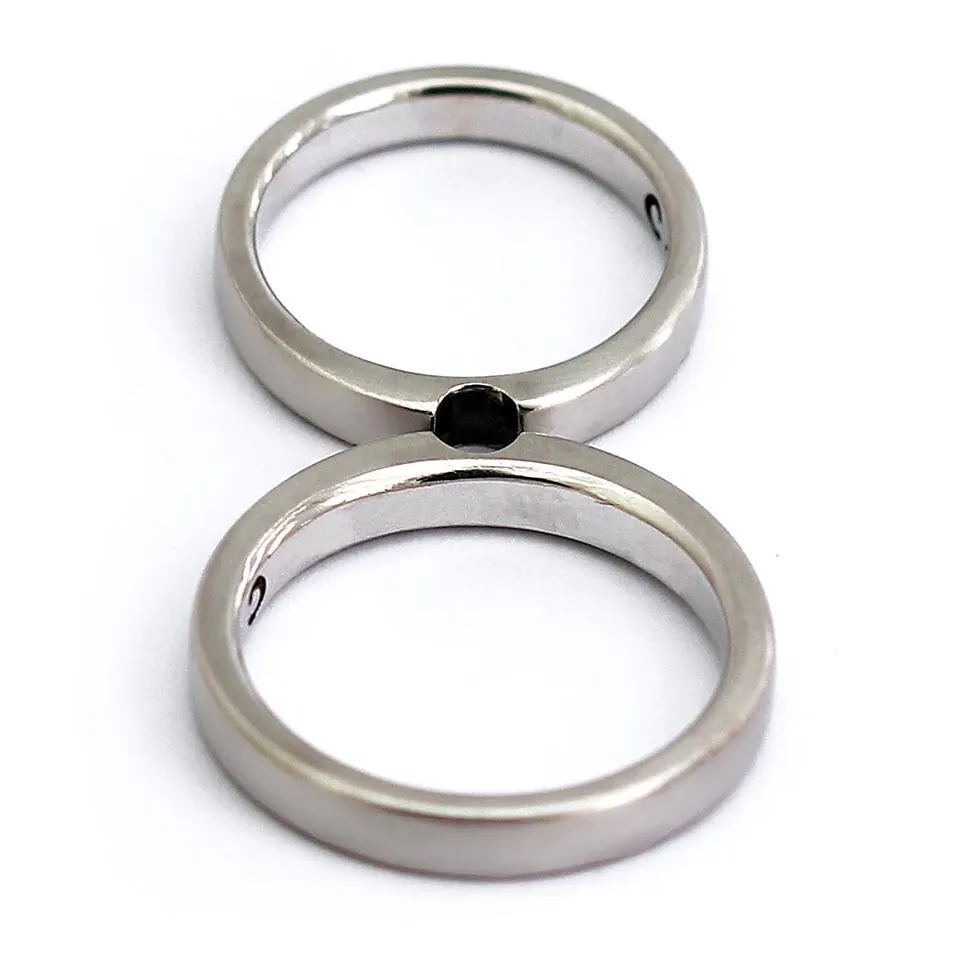 Fullmoon ring set bands