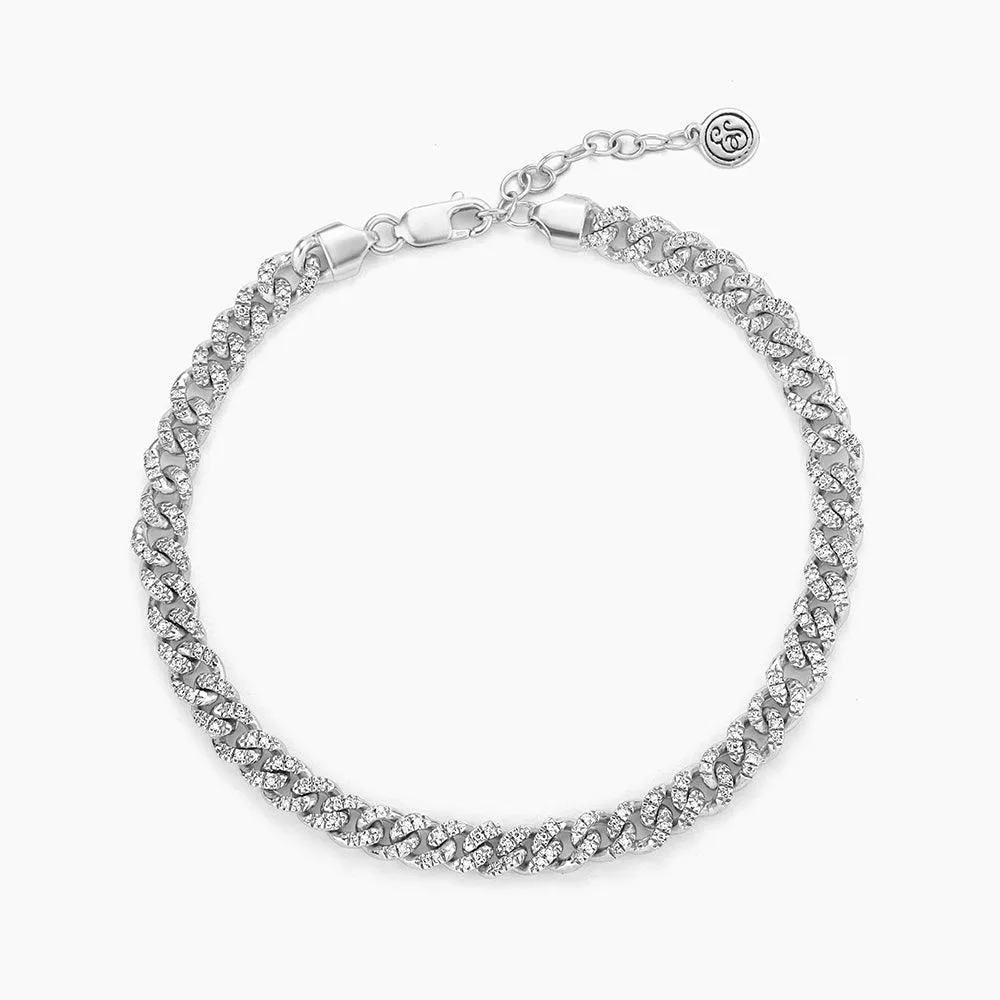 Fully Connected Cuban Bracelet