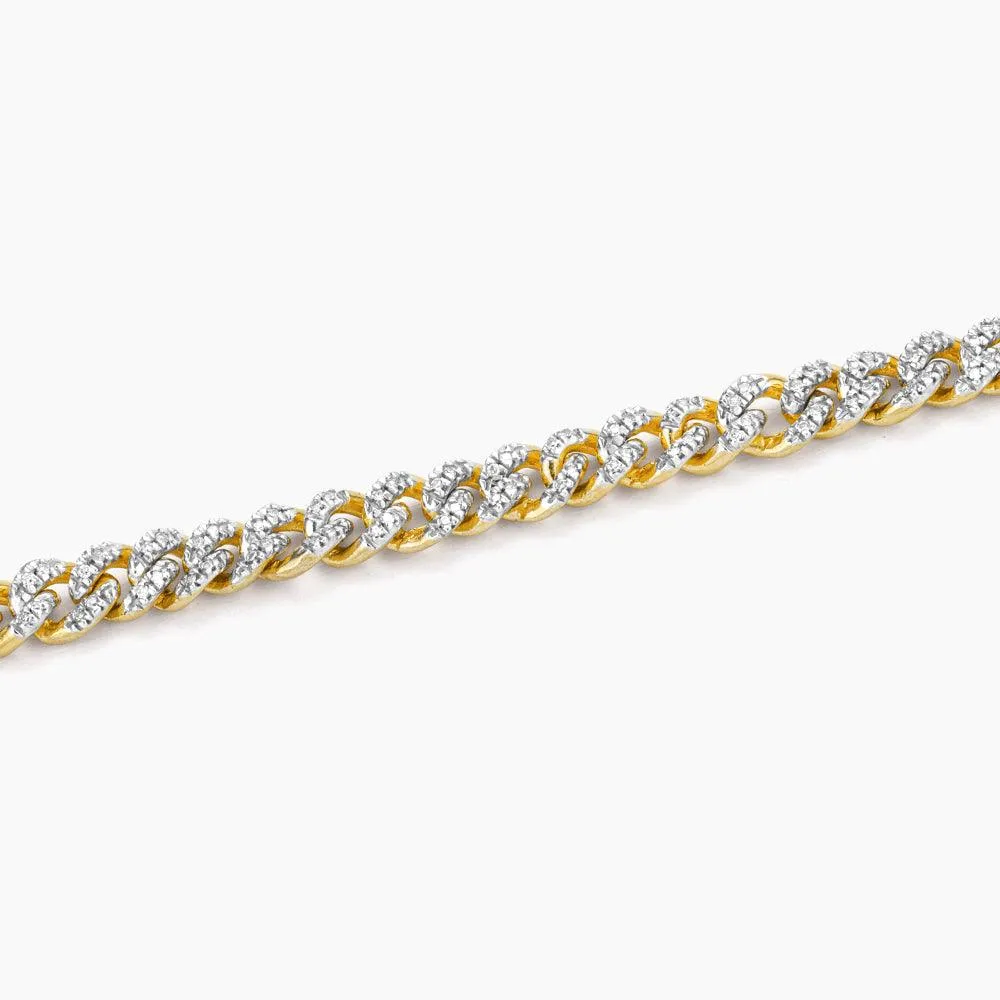 Fully Connected Cuban Bracelet