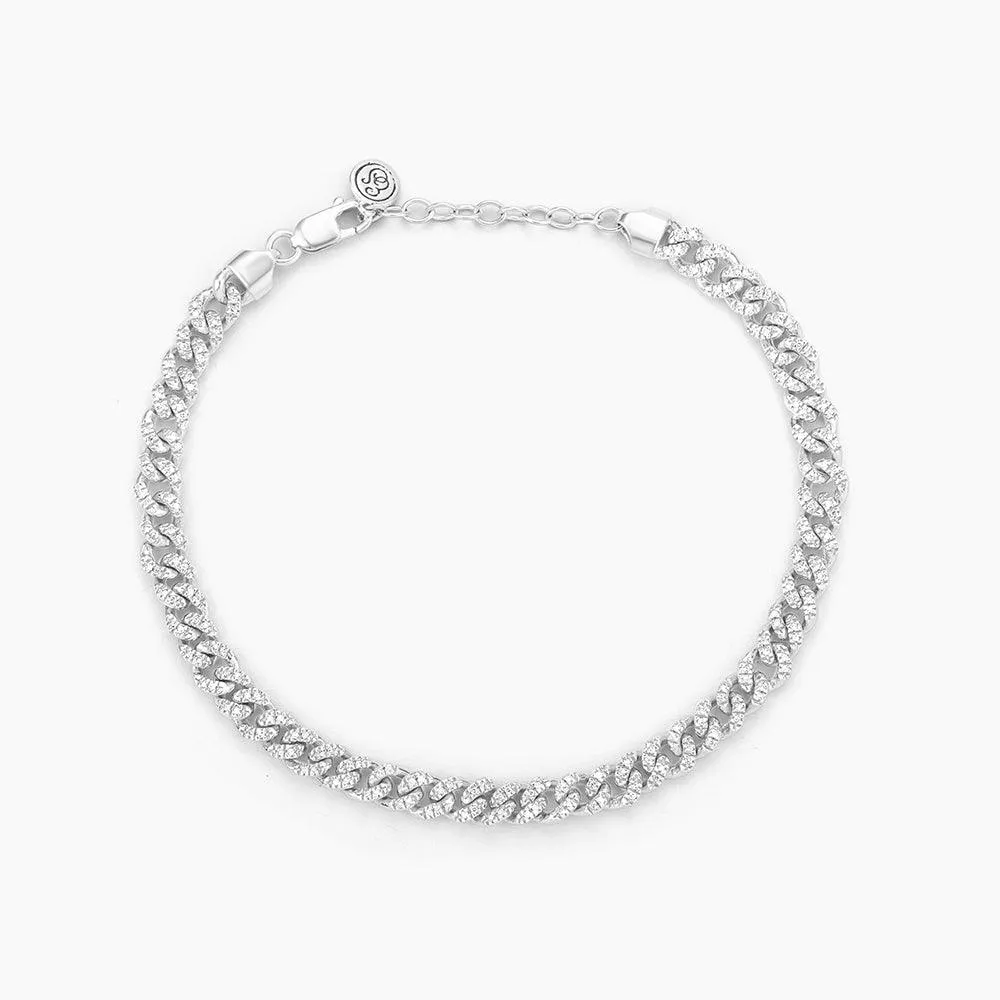 Fully Connected Cuban Bracelet