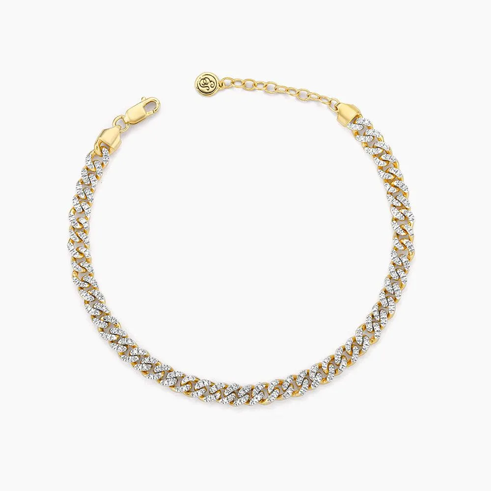 Fully Connected Cuban Bracelet