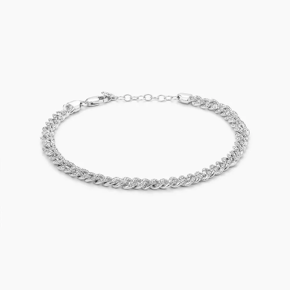 Fully Connected Cuban Bracelet