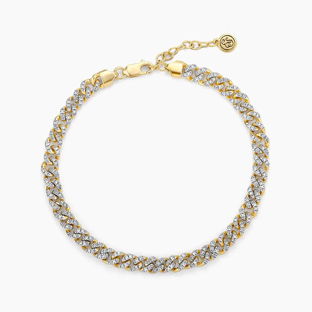 Fully Connected Cuban Bracelet