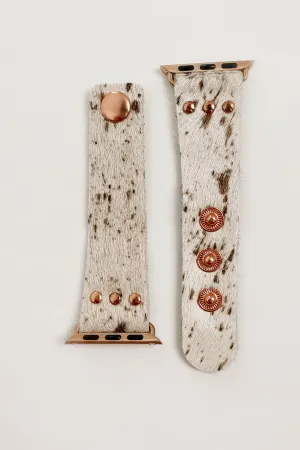 Fur All Time Faux Fur Apple Watch Band (White Deer)