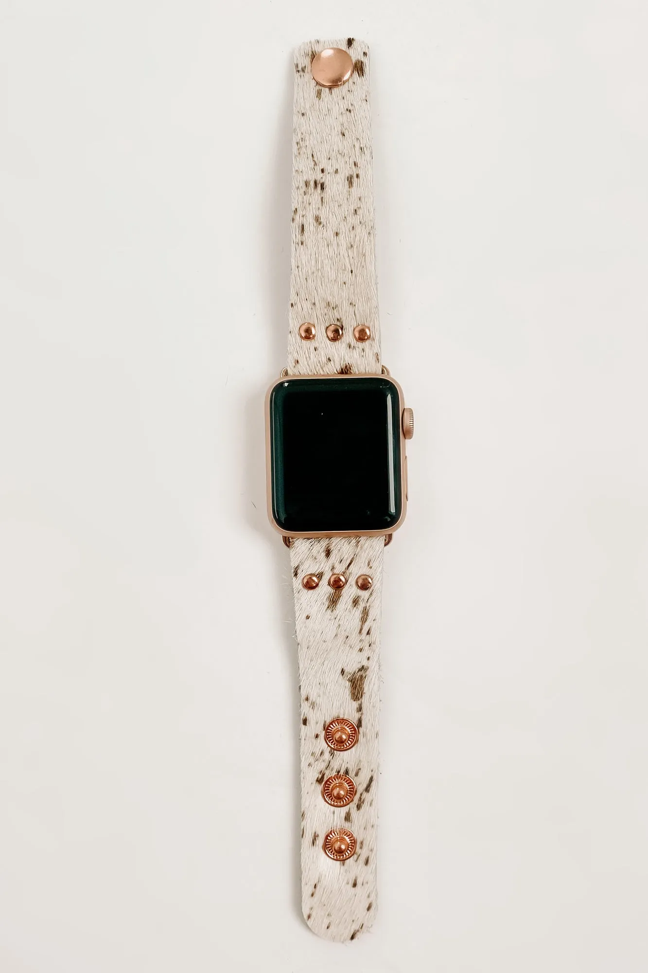 Fur All Time Faux Fur Apple Watch Band (White Deer)