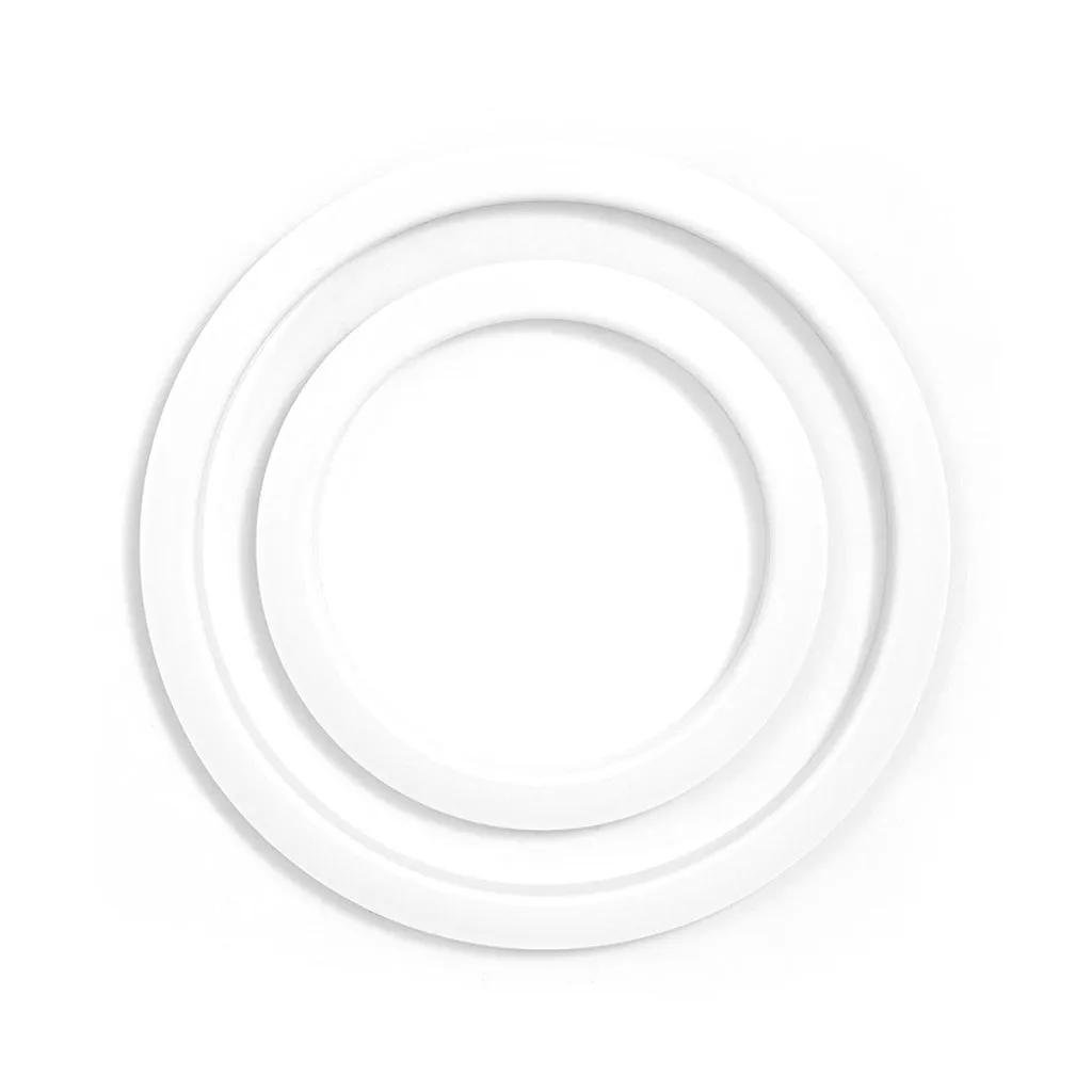 Gibraltar SC-GPHP-6W 6inch Port Hole Protector Ring, White