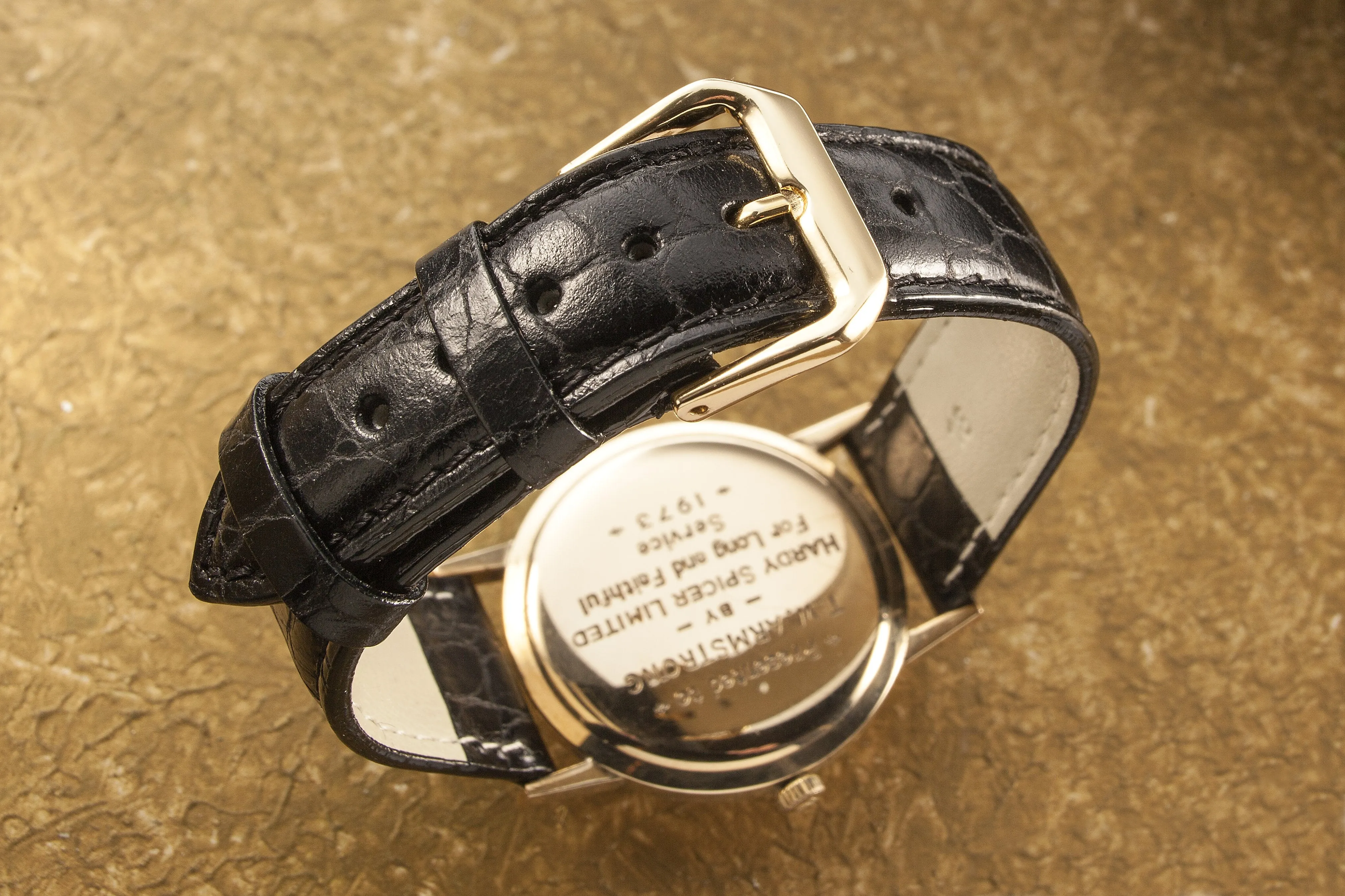 Girard Perregaux 9 ct gold sold