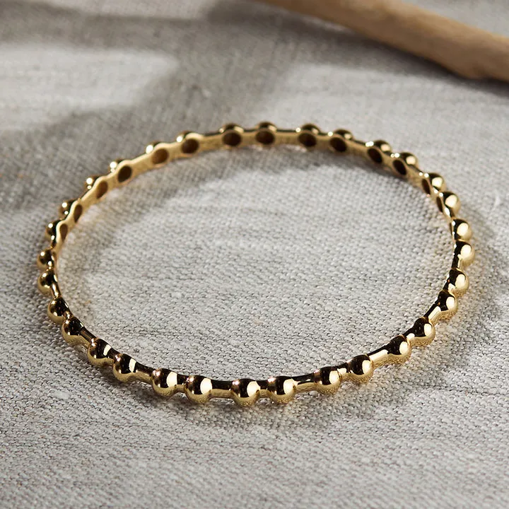 Gold Bangle Bracelet