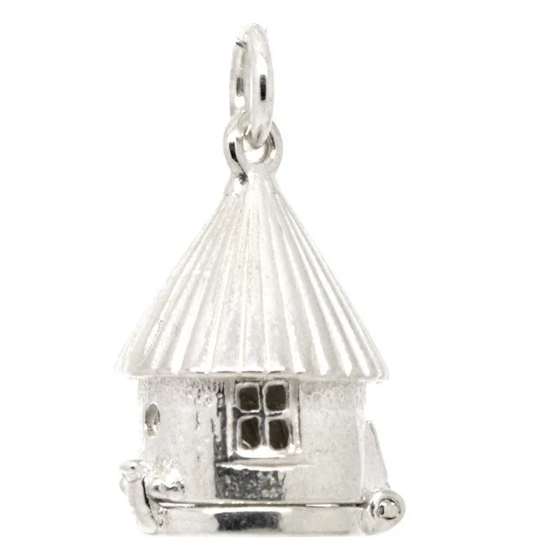Gold Bird Box Charm