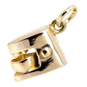 Gold Foodmixer Charm