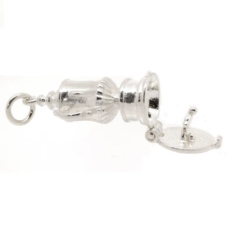 Gold Football Cup Charm