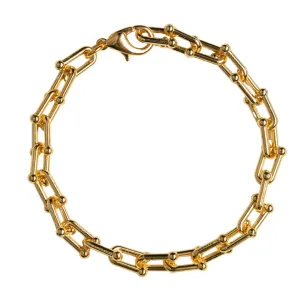 Gold Horsebit Chain Collection