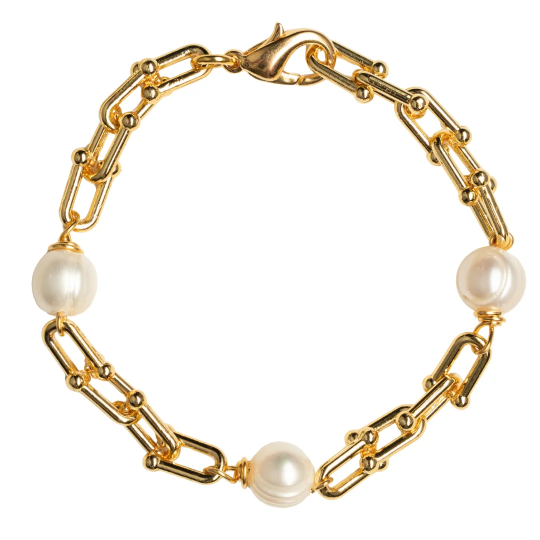 Gold Horsebit Chain Collection