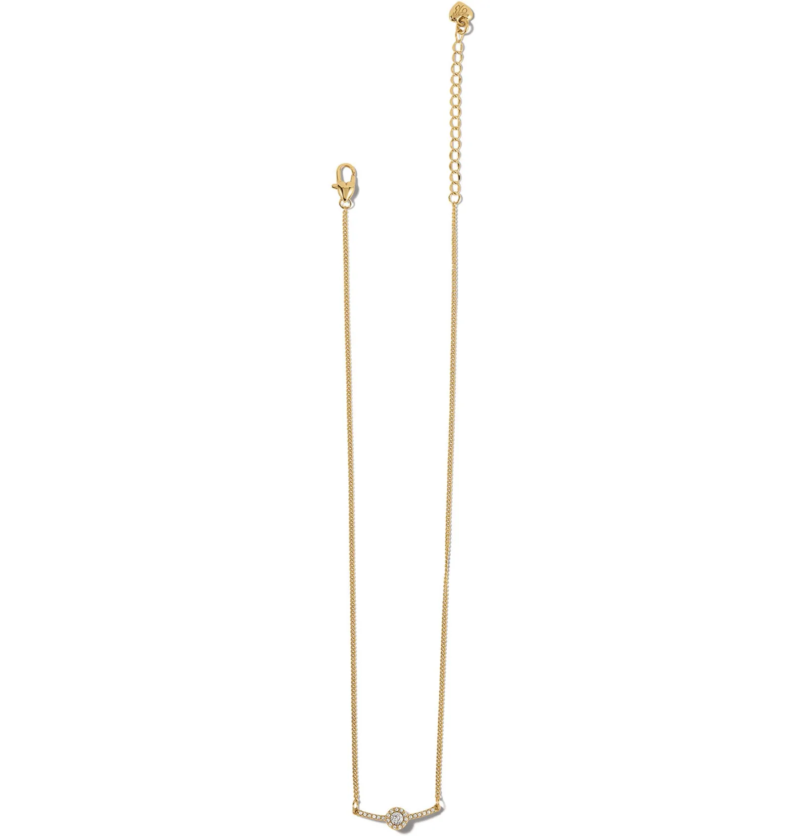 Gold Illumina Bar Necklace