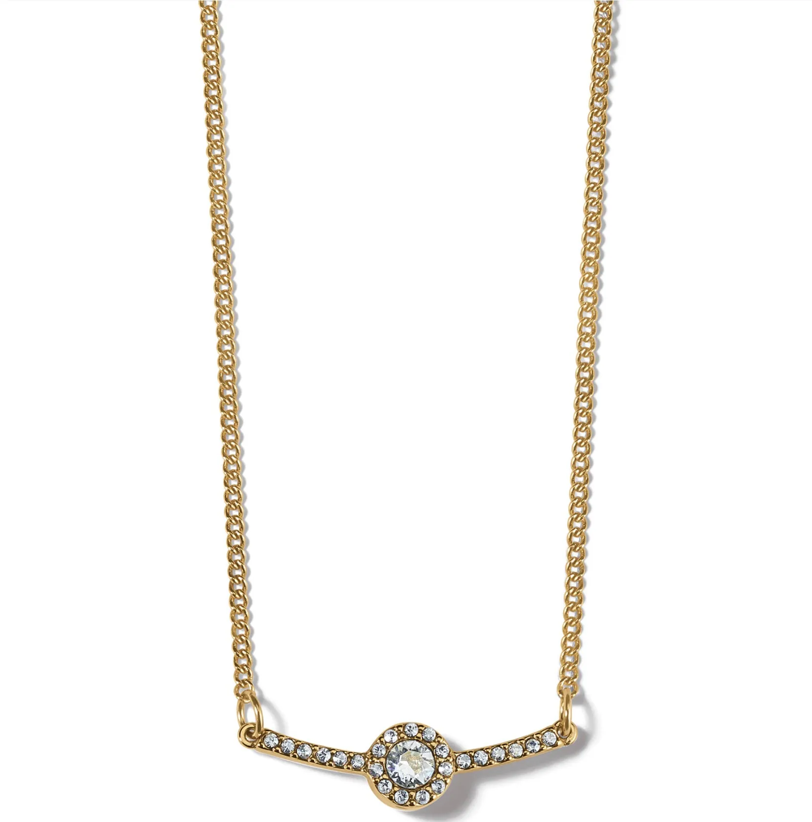 Gold Illumina Bar Necklace