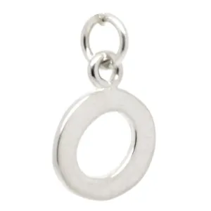 Gold Initial letter O Charm