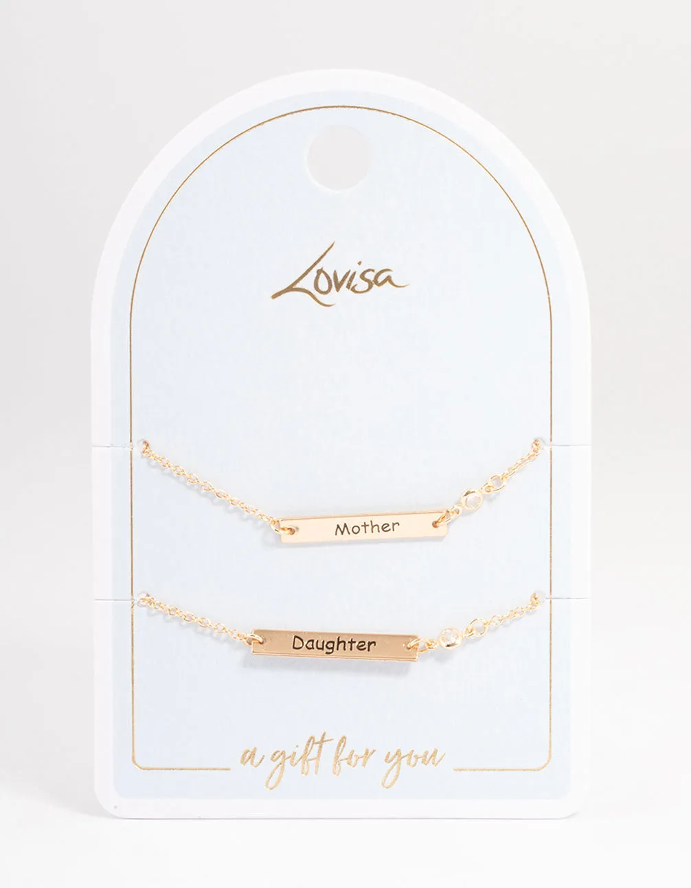 Gold M&D Classic Bar Bracelet Pack