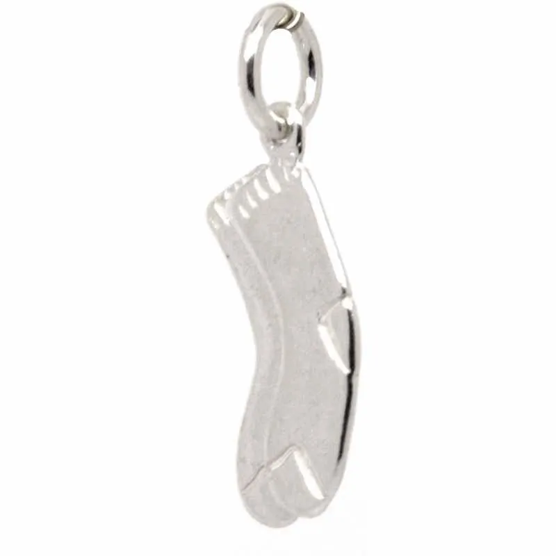 Gold Pair of Socks Charm