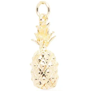 Gold Pineapple Charm